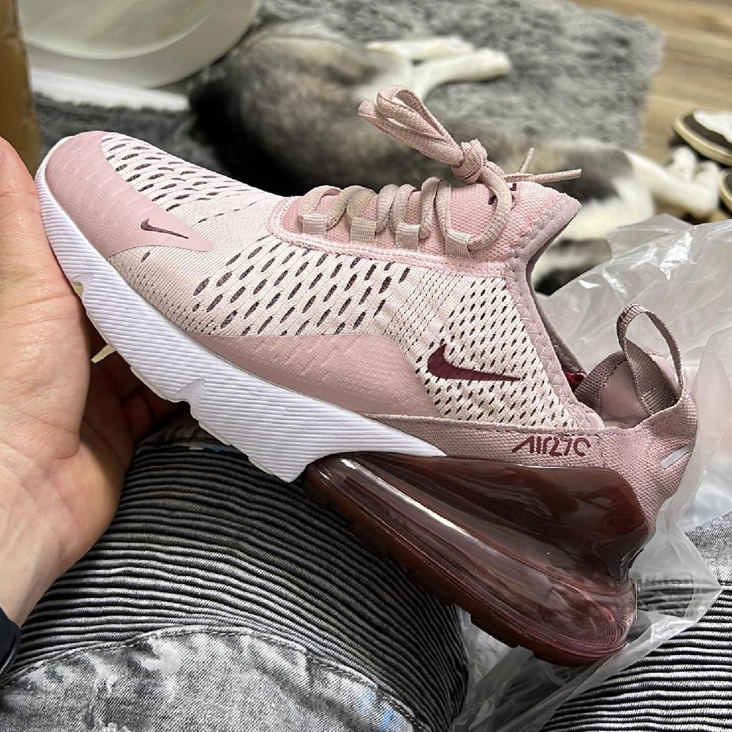 Nike 270 Rosa oxford